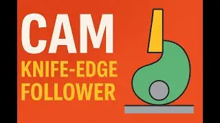 Knife-Edge Follower in Cam Mechanisms | Theory of Machines for Mechanical Engineers (1/3)