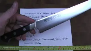 Misono UX10 240mm Sujihiki (Quick Review)