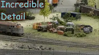 Hudson Model Railroad Club 2019 - Incredible Detail