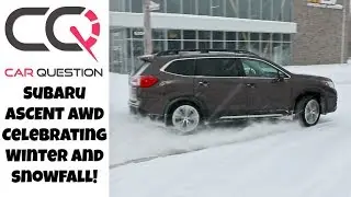 Subaru Ascent fun in the snow | Just for Christmas! | Uncut