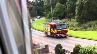 Scottish Fire & Rescue Service - Charlie 11 repsonding