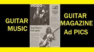 Guitar Magazine Advertisement Pics and Guitar Instrumental Music