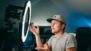 Best Bang for Buck RING LIGHT for YouTube! | IVISII 19 inch LED Light REVIEW