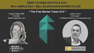 The Crypto Shopping Token by Free Market Token: Make Crypto Easy with Nathan Burns