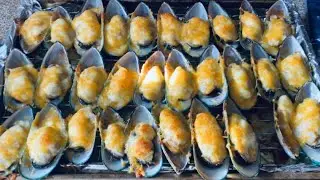 How to make easy and fast cheesy mussels with Mayonnaise and cheeses