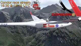 Condor2 live race: 16:30 UTC - Arc Alpin - Open class