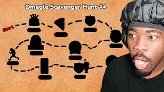 Реакция на семейную игру Omegle Scavenger Hunt 4