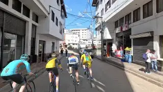 San Vicente, Colombia race Final sprint #rouvyracing #colombia #virtualcycling #virtualracing