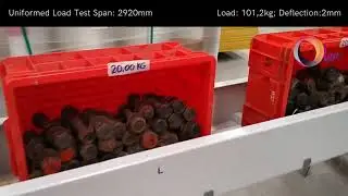 Cable Ladder FRP Load Deflection Test - OLine