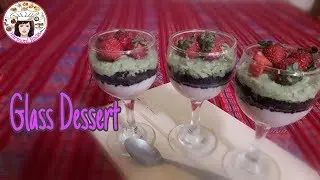 DESSERT GLASS RASA BINTANG 5 BAHAN KAKI 5 (NO OVEN NO KUKUS)