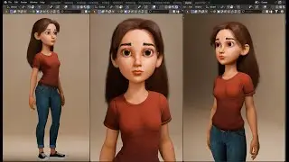 Stylized Character Modeling  Blender 4 4