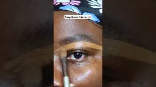Soap Brows Tutorial using Essence Hot Chocolate Eye Pencil and LA Girl Concealer ✨️