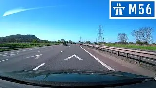 M56 Motorway - J12 (A557 Runcorn) to J15 (M53 Motorway - Stoak)