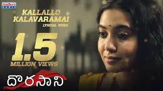 Kallallo Kala Varamai Full Lyrical | Dorasaani Movie Songs | Anand | Shivathmika | KVR Mahendra