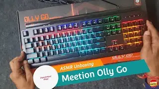 ASMR MeeTion OLLY GO Gaming Mechanical Keyoard Unboxing | Dipesh Patel Vlogs
