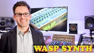Синтезатор Behringer WASP Deluxe 🐝 Учебное пособие, пошаговое руководство и обзор