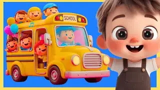 Les Roues du bus &ndash; Tour du Monde &Eacute;ducatif 2025 🌍🚌 Chanson Enfant | Papa TV