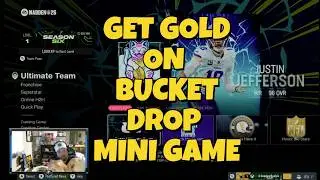 How to get GOLD in Bucket Drop Mini Game! - Madden 26