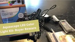 Aquascape LED Color Changing Fountain Light Kit, Review
