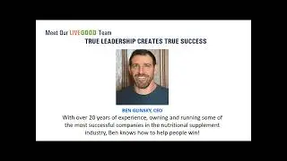 LIVEGOOD BUSINESS OPPORTUNITY PRESENTATION  || Glenn A.Charles & Fabian East || 2023-06-28