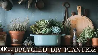 Upcycled Planter Ideas | Budget-Friendly & Creative Thrift Flips for Your Home