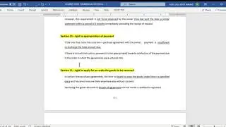 LAW OF HIRE PURCHASE - STATUTORY RIGHTS OF HIRER
