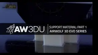 3D Printing With HydroFill Support Material (Part 1) - EVO 3D Printer