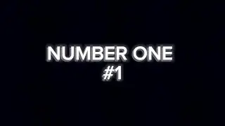 NUMBER ONE - JL ft.Alda (Official Lyric Video) prod. 4Simon