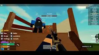 Look at this cool ass base (ROBLOX Death Zone)