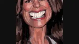 caricature of Sandi Serling speedpainting.wmv