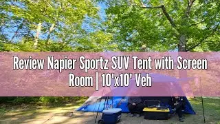 Review Napier Sportz SUV Tent with Screen Room | 10'x10' Vehicle Camping Tent with 7'x6' Screen Room