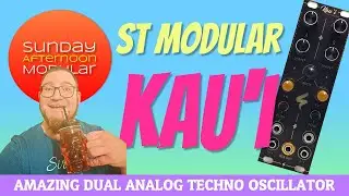 AMAZING dual techno oscillator - ST MODULAR KAU'I - built in waveshaper and noise generator