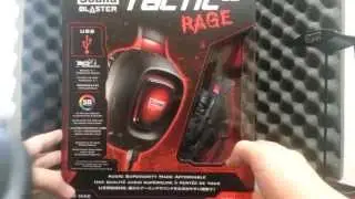 Creative Sound Blaster Tactic3D Rage Headset Unboxing & Overview - Part 1