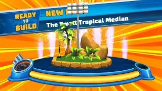THE SMALL TROPICAL MEDIAN | NEW PROP | HOT WHEELS UNLIMITED | DAILY CHALLENGES
