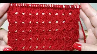 Tutorial De Tricotat Model Super Ușor. ❤️Knitting Pattern Super Easy!