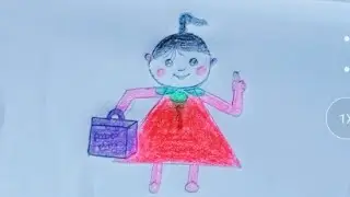 #Paperbagday #Plasticbagban How to draw a Paper bag day drawing poster for kids |Very easy drawing |