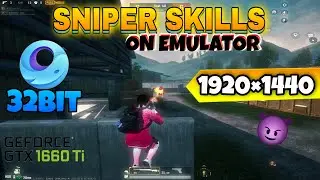 1920x1440 BEAST RESOLUTION  SKILLS ON EMULATOR🔥⚡| PUBG MOBILE 3.2 | Core i5 66OO | GTX 1660 TI 6GB |