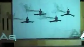 INCREDIBLE VERTICAL BALLET DANCE SHOW
