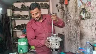 Ashok Leyland self motor repairing |Auto electrician#mechanic#electrician#kgn#kgnanwar#automobile
