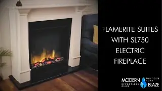 Flamerite Suites | SL750 Electric Fireplace with Mantel
