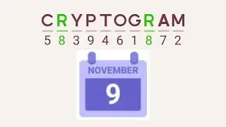 Cryptogram Daily Challenge November 9 2024 - 'Welcome to Monaco' Answers