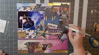 Guardian's of the Galaxy Cosmic Rewind / Scrap Our Stash January Challenge / Prizes / Free Cutfile
