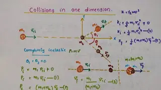 Collisions in one dimension/Elastic and perfectly inelastic collision in one dimension/Special cases