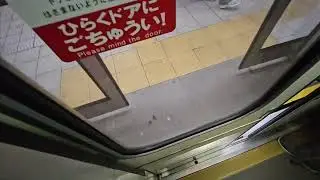 Line 5 (Osaka) - Alna Koki/Hitachi/Kawasaki KS Osaka Metro 25 series ride from Tanimachi 9C to Namba