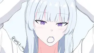 [Speedpaint]ushio Noa Blue Archive Fanart