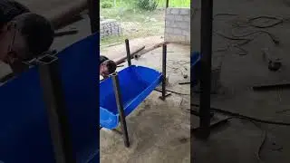#farming goat and sheep feeding tray part 1