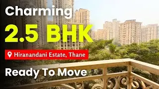 Charming 2.5 BHK Flat For Sale In Hiranandnai Estate, Thane | Seamless Connectivity | Amenities