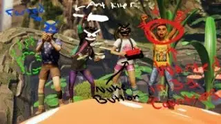 Four Professional Idiots fighting bugs (Grounded)