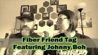 A Lefty Knitter - Fiber Friends Tag