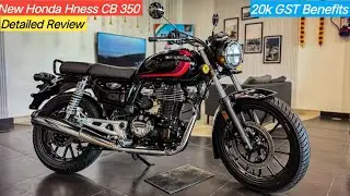 New 2025 Honda Hness CB 350 : Detailed Review : GST 18% : Is It Better Than Classic 350&hellip;?🤔